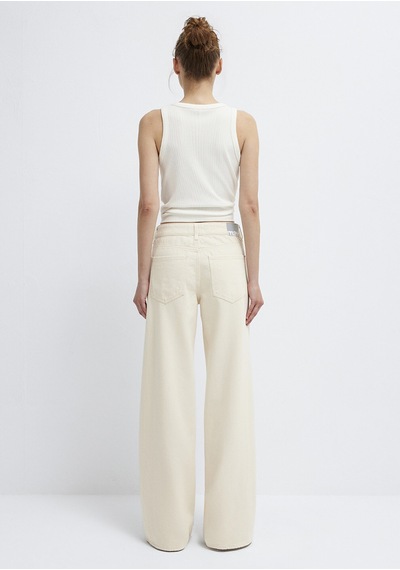 Mavi - Siena Iconic Krem Jean Pantolon 1010763-a3903 Ekru