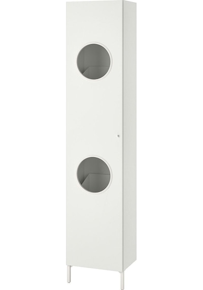 Kirli Çamaşır Dolabı, Beyaz, 40x190 Cm Beyaz Kirli Çamaşır Dolabı, Beyaz, 40x190 Cm Beyaz