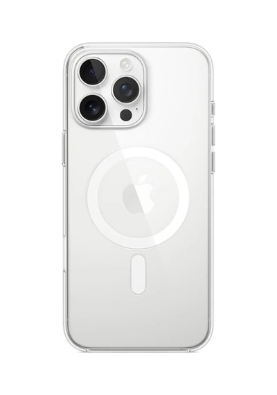Ps iPhone Uyumlu 16 Pro Max Clear Serisi Magsafe Kılıf - Şeffaf