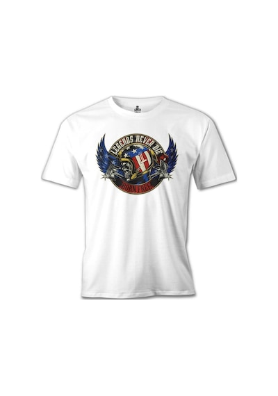 Legends Never Die Beyaz Erkek Tshirt