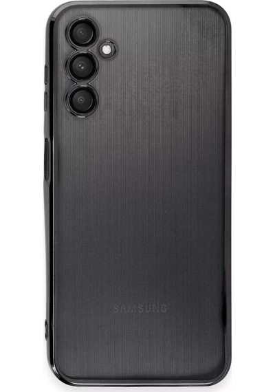 Newface Samsung Galaxy A14 4g Kılıf Razer Lensli Silikon - Siyah