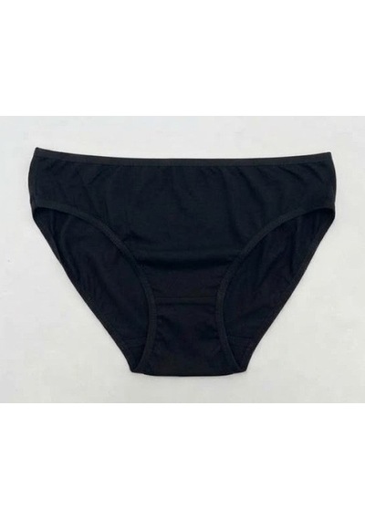 12 Adet Özten Bayan Bambu Bikini Külot 201 Siyah