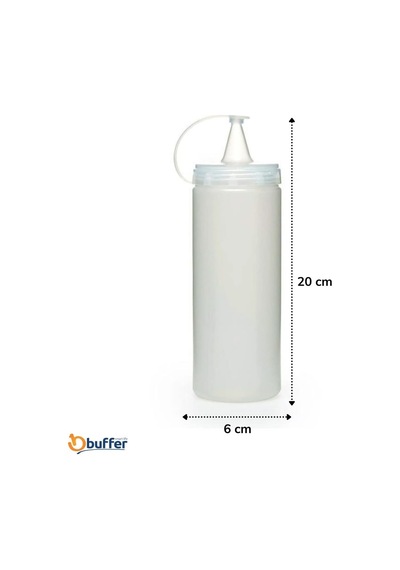 Ayrex 5dm-şeffaf Kapaklı Sızdırmaz Yağlık Sosluk Şişesi Plastik Yağdanlık 400 Ml. Ap-9028 Diğer