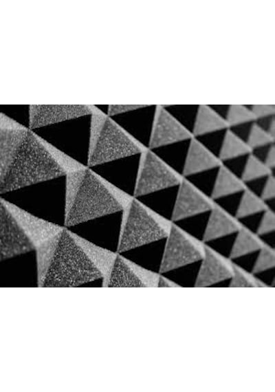 Türkeli Ses Yalıtım Akustik Piramit Süngeri 40 MM 100 x 100 CM Bantlı