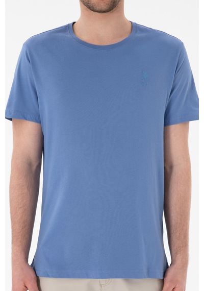 U.S. Polo Assn. Erkek Regular Fit Bisiklet Yaka Koyu Mavi Basic Tişört 50305924-VR032 U.S. Polo Assn. Erkek Regular Fit Bisiklet Yaka Koyu Mavi Basic Tişört 50305924-VR032