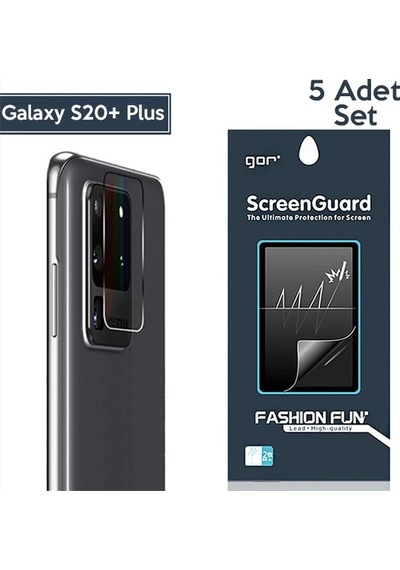Gor Samsung Galaxy S20+plus Kamera Lens Koruyucu 5 Adet- 5775