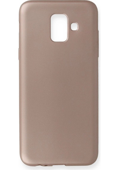 Mey İthalat Samsung Galaxy Uyumlu A6 2018 Kılıf First Silikon - Rose Gold