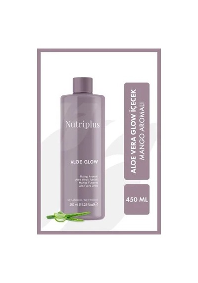 Nutriplus Aloe Glow Mango Aromalı Aloe Veralı İçecek 450 ML