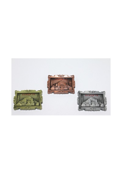 1 Adet Metal Magnet İstanbul Temalı Yöresel Buzdolabı Magneti, Hatıra Souvenir, Dekoratif Magnet, Fridge Magnet