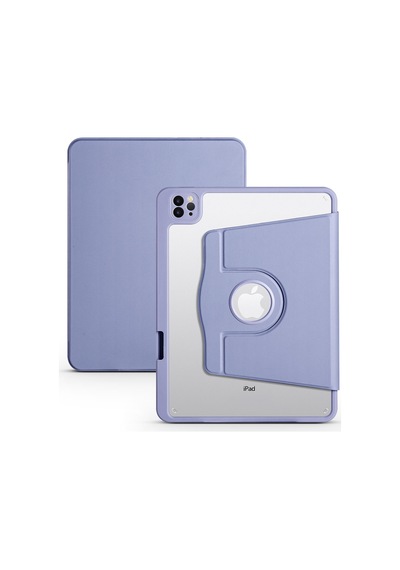 Apple Uyumlu iPad, Air 10.9 2022 5.nesil Kılıf Termik Kalem Bölmeli Dönebilen Standlı Kılıf