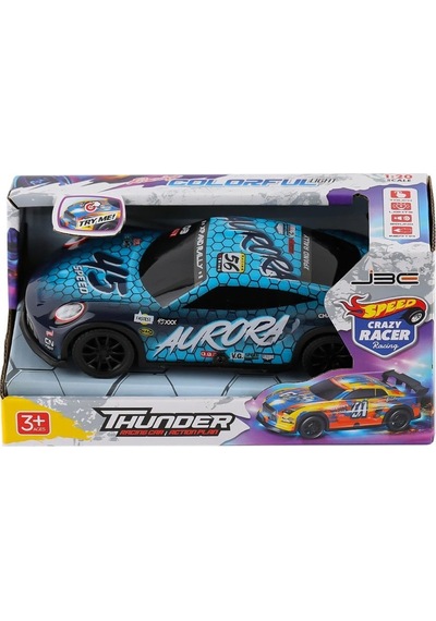 Ju688-22 Neon Ledli Ralli Araba -birliktoys Çok Renkli