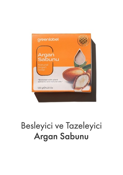 Greenlabel Doğal Argan Sabunu 120 G