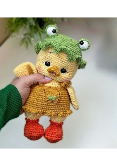 Amigurumi Şaşkın Civciv