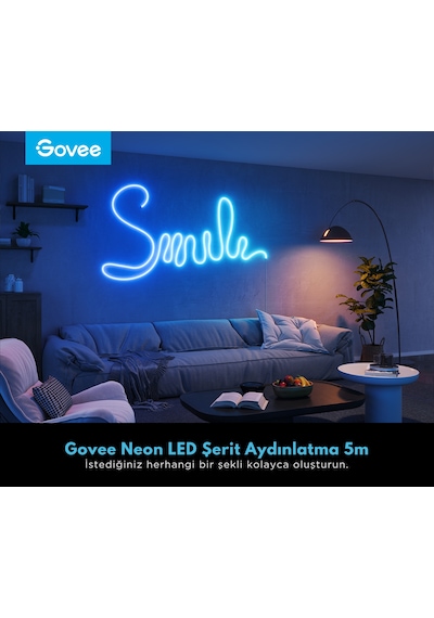 Govee 2.Nesil Neon Led Şerit 5 M Beyaz