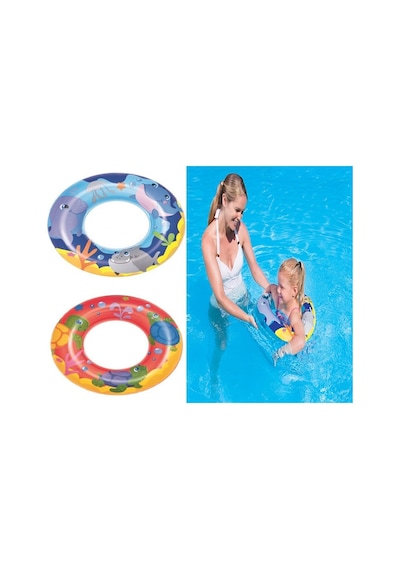 Bestway Bw36113 Simit 51 Cm No 2 Deniz Dünyası 3 Ass 36 Çok Renkli