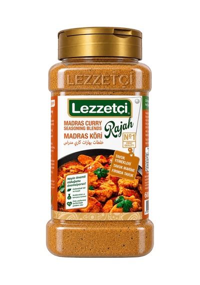 Rajah Madras Köri 600g 5'li Paket