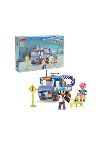 Glacier Adventure Set 2 Figürlü 129 Parça