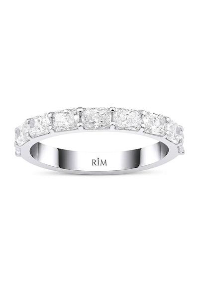3.55 Karat Radiant Tektaş Laboratuvar Pırlanta Yüzük - Hrd Sertifikalı Altın