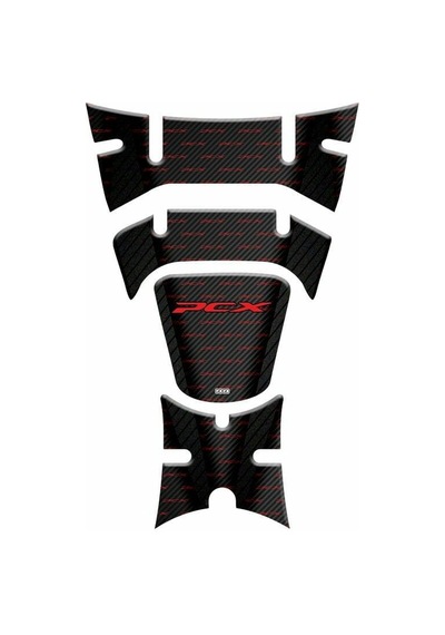 Honda Pcx 2018 - 2020 Uyumlu Tank Pad 003 Çok Renkli