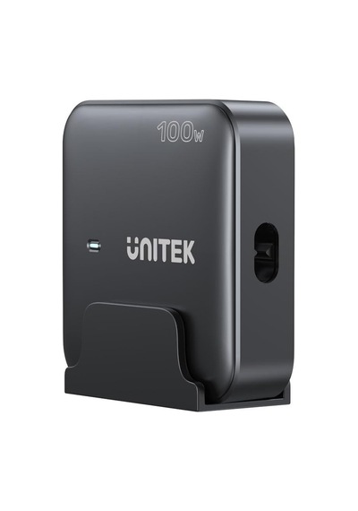 Siyah Masa Şarj Cihazı Gan 100w 2xusb-a 2xusb-c