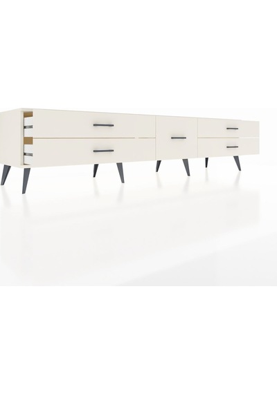 Hyperion Tv Ünitesi 5 Çekmeceli 220x44x51 Aytaşı-antrasit/aytaşı Antrasıt/aytası - Aytası Hyperion Tv Ünitesi 5 Çekmeceli 220x44x51 Aytaşı-antrasit/aytaşı Antrasıt/aytası - Aytası