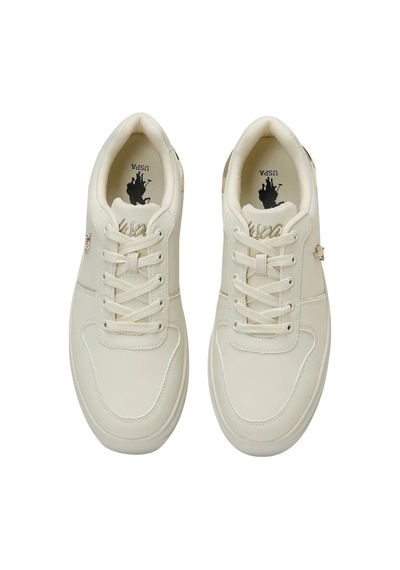 U.s. Polo Assn. Alka 5fx Bej Kadın Sneaker A101946700 Bej