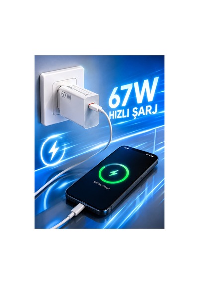 67w Şarj Adaptörü Seti Redmi Uyumlu Şarj Adaptörü +seti