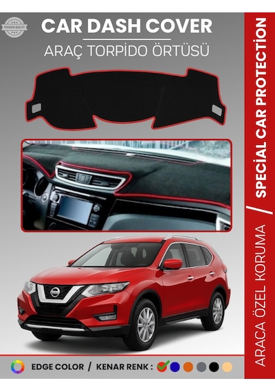 Nıssan X-traıl T32 2014-2021 Torpido Örtüsü Panel Koruma Araca Özel Çatlamayı Önler Kolay Montaj - 375 Stiloto