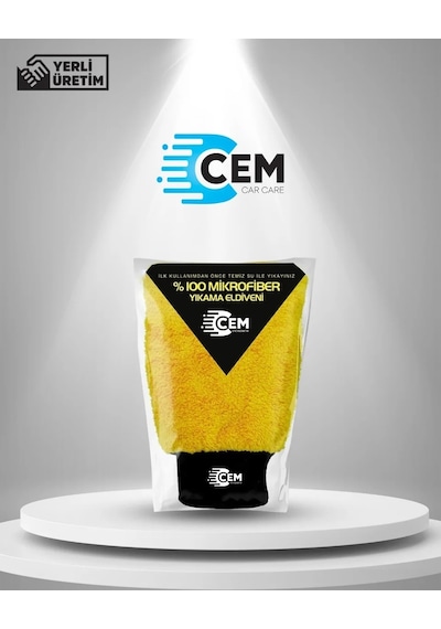 Cem Car Care Mikrofiber Yıkama ve Pasta Eldiveni