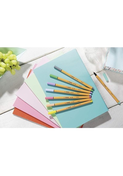 Stabilo Point 88-44 - 0.4 Mm Ince Keçe Uçlu Kalem Sarı