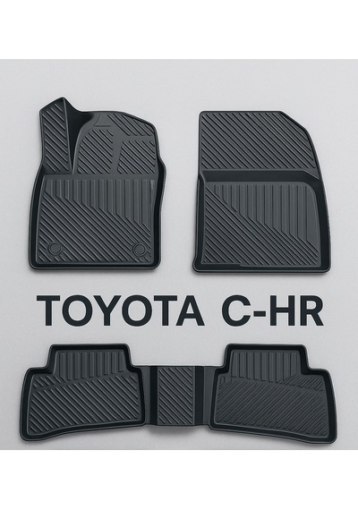 Toyota Ch-r 2024 +uyumlu 3d Premium Oto Paspas Su Geçirmez, Kaymaz, Kolay Temizlenir