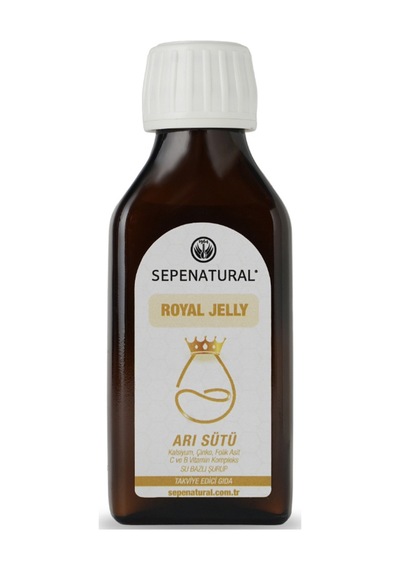 Sepe Natural Arı Sütü Kalsiyum Çinko Folik Asit C ve B Vitamin Kompleks 100 ML