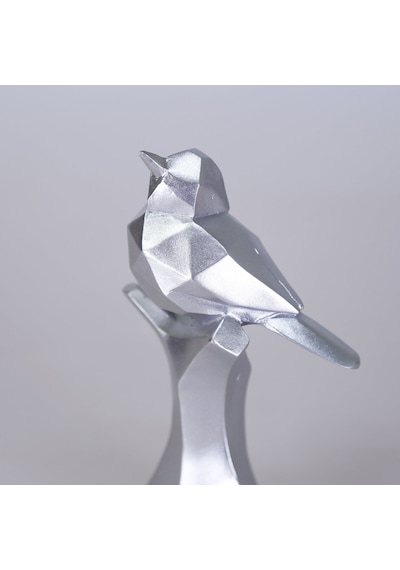 Sparrow 2'Li Kuş Gümüş