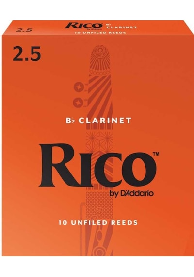 Rico Royal Rca10 Bb Clarinet 2.5 Bb Klarnet Kamışı (10'lu Paket)