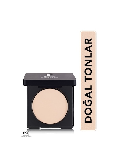 Flormar Yoğun Pigmentli Kompakt Pudra - Compact Powder - 090 Medium Rose - 8682536051309