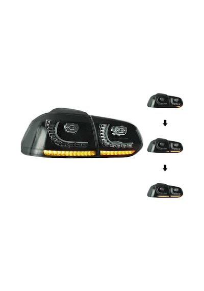 GOLF 6  UYUMLU R20 LED STOP