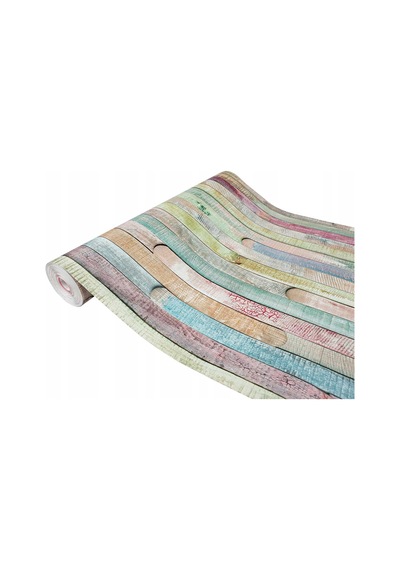D-c-fix 176-0610 Rio Renkli Ahşap Desen Yapışkanlı Folyo 45 Cm X 1 Mt