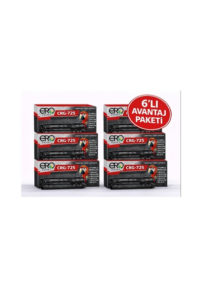 Canon Lbp 6020b Uyumlu Toner - 6'lı  Paket