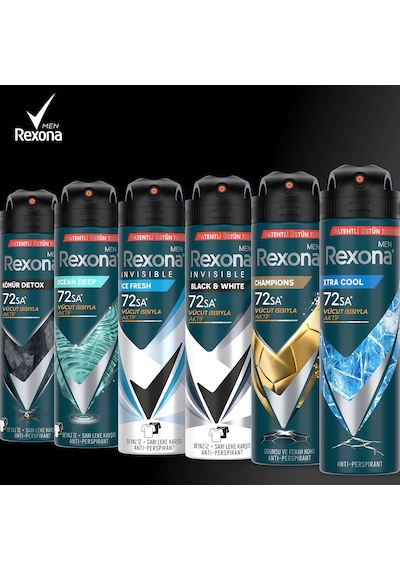 Men Erkek Sprey Deodorant Invisible Black & White 72 Saat Kesintisiz Üstün Koruma 200 Ml