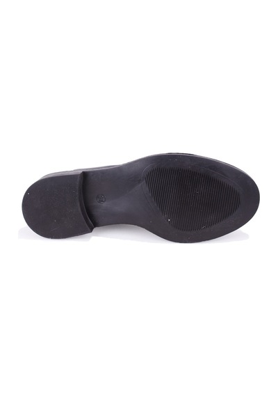 Dagoster Dza07-863701 Siyah Rugan Günlük Loafer Kadın Ayakkabı