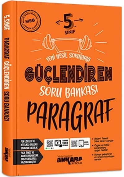 Ankara Yayıncılık 5. Sınıf Paragraf Güçlendiren Soru