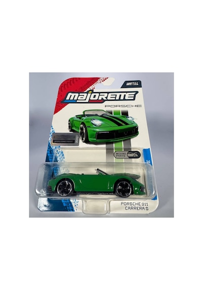 Premium Porche 911 Carrera S 1/64 Model Araba - Yeşil