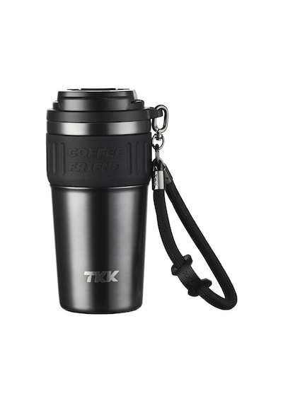 Tkk Çelik Termos Mug 630ml Koyu Gri Gri