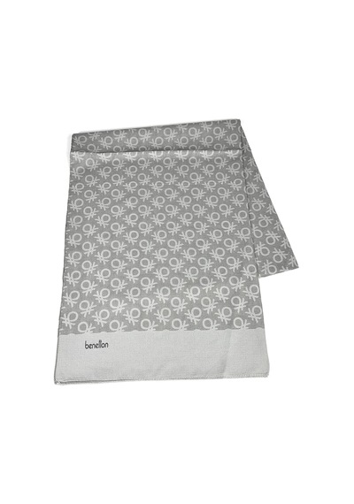 Benetton Elegante Uno Şal 1023 Yeni Gri