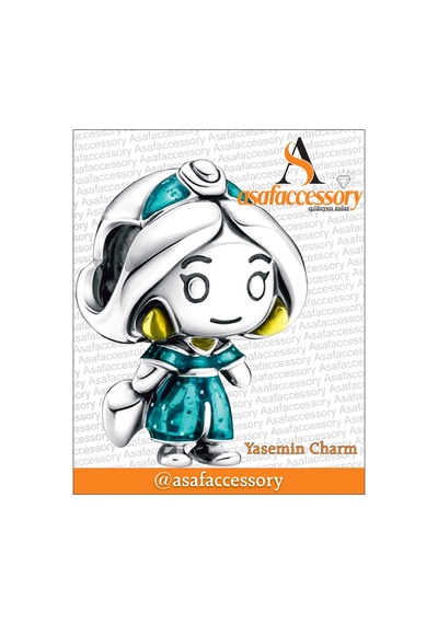 Yasemin Charm / Gümüş Kaplama