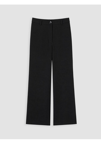 Lcw Modest Siyah Regular Fit Geniş Paça Kadın Pantolon
