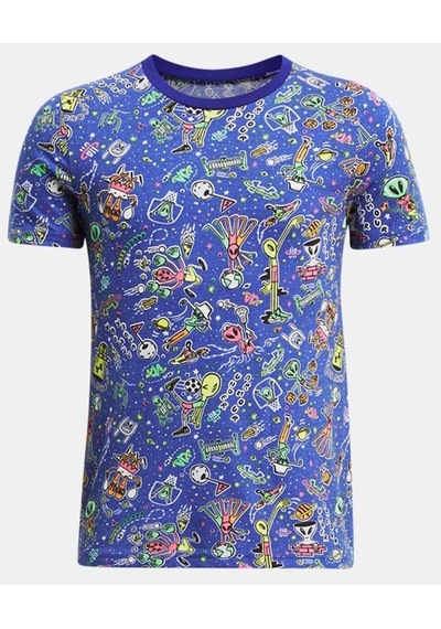 Under Armour - T-Shirt - Ua Alıen All Sports Ss 1383597-401 Mavi