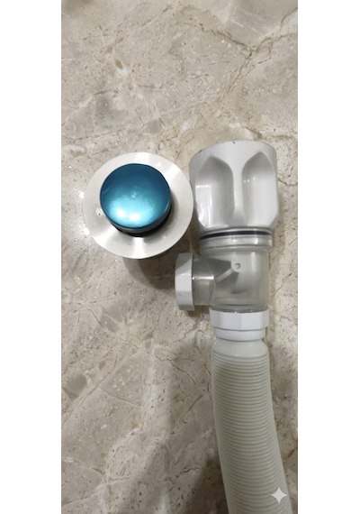 Mutfak Ve Banyo İçin Koku Önleyici Yeni Nesil Körüklü Lavabo Sifonu Altı Hortumu Evye Takımı Bas Çek Özellikli