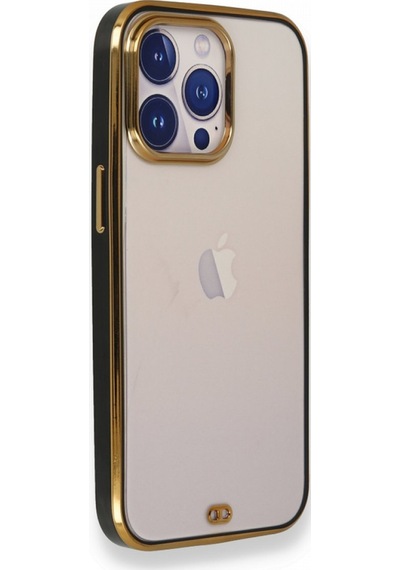 Newface - 780 - İphone 13 Pro Kılıf Liva Silikon - Edntrend - - Siyah