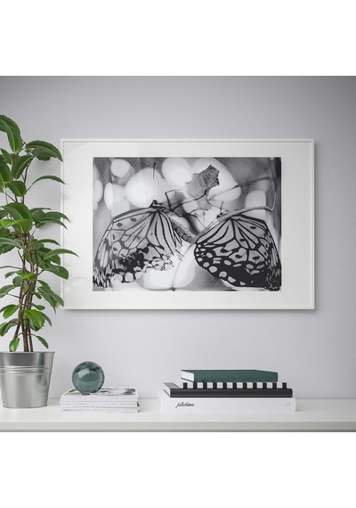 Ikea Lomviken Beyaz Çerçeve 61x91 Cm Beyaz